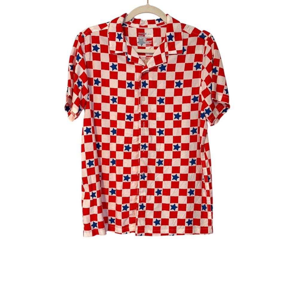 Cat & Jack Youth Shirt with Blue Stars